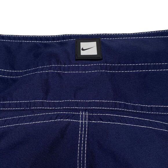 Nike Swim Men’s Navy Blue Board Shorts Sz 34 - Picture 9 of 15